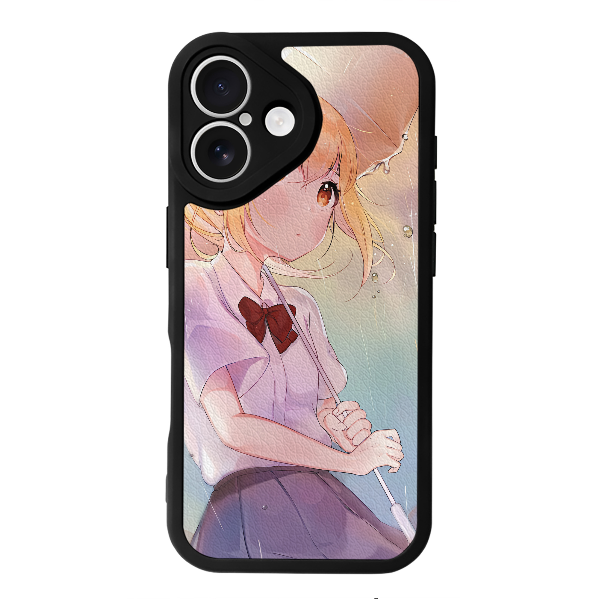 （画像用） ハイキュー!! Haikyu!! 【iPhone 16シリーズ対応】シリコンスマホケース（レザー調） 材質：シリコン